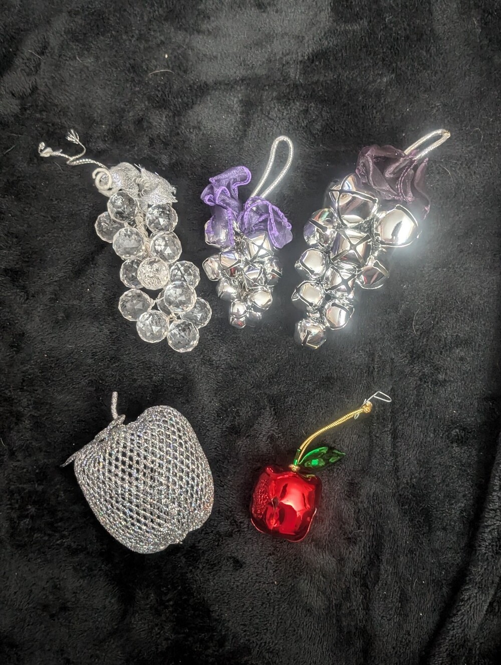 Assorted Decorative Fruit Ornaments
